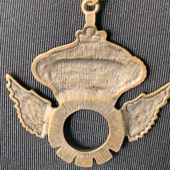 Necklace Crown with crystals - Picture 3 of 7